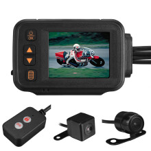 Neue MT30A wasserdichte Motorrad DVR Dash Cam 720P+480P Front- und Rückkamera Dual-Linsen GPS Video Recorder Motorrad-Dashcam Dash-Kamera mit Par