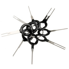 Nuevo kit de 11 piezas para extracción de terminales conectores de crimpado para cableado eléctrico kit de herramientas manuales para reparació