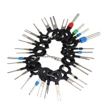 Nuevo kit de herramientas para quitar terminales de 29 piezas extractor de pin para conectores eléctricos reparación de terminales herramienta