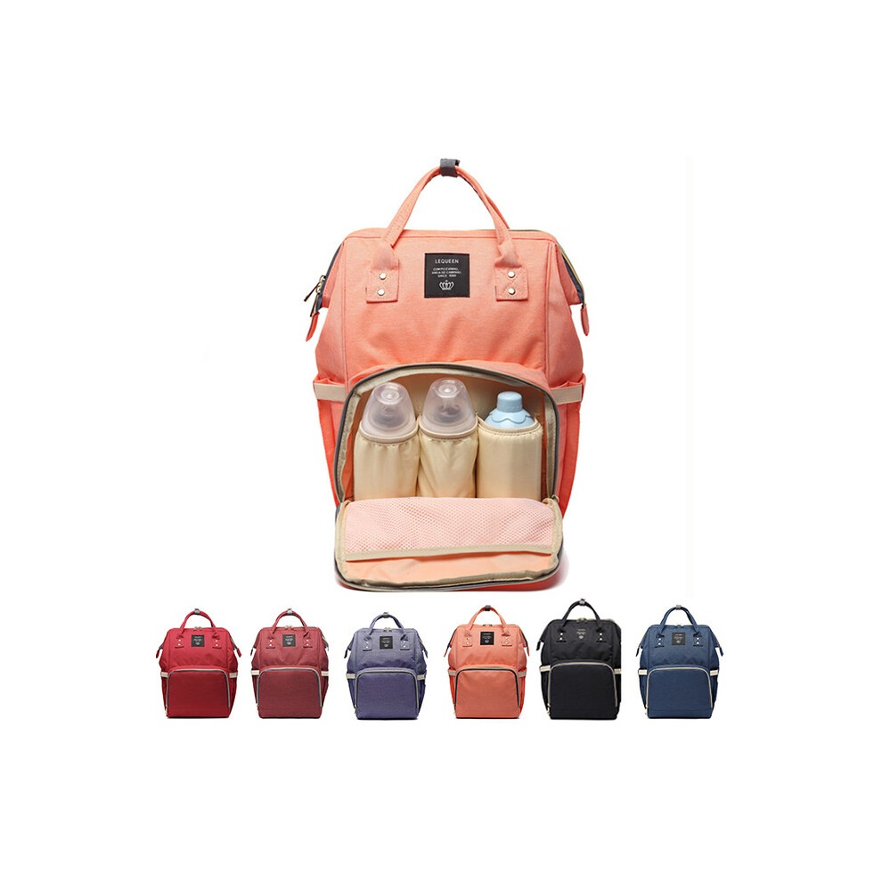 Baby Diaper Nappy Backpack Large Capacity Waterproof Nappy Changing Bag Baby Care Mother Organizer