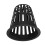 10Pcs 2.2Inch Plastic Mesh Net Basket Hydroponic Aeroponic Flower Container Grow Pot Planting Basket 5