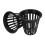 10Pcs 2.2Inch Plastic Mesh Net Basket Hydroponic Aeroponic Flower Container Grow Pot Planting Basket 1