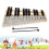 25 Note Glockenspiel Xylophone Educational Musical Instruments Mallet Percussion Orff 2