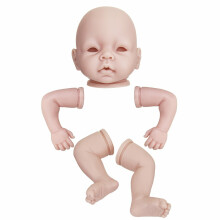 Accessori per bambole rinascimentali in silicone vinilico fai-da-te regali realistici per bambini piccoli senza corpo.