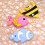 Fischform Babybeißringe Silikongel Molar Baton 2