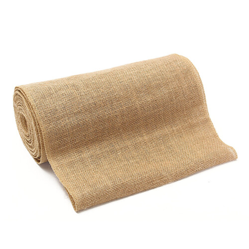 10mx30cm Burlap Table Runners Hessian Roll Fabric Jute Rustic Home Decorations 2