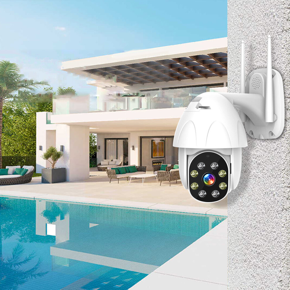 Besder P08 1080P H.265 Speed Dome Outdoor Wifi Wireless Pan Tilt Ip Camera 2 Way Audio Ir Vision Ip Onvif Video Surveillance 6901250579473