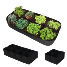 Sub - grid Tuinplantzak Vouwbaar Ademend Vilt Bloempotten Container