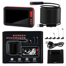 4.3 Inch Mini Endoscoop Camera 1080P USB Kabel Inspectie Camcorder voor Auto Reparatie Industriële Flexibele Micro Cam