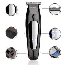 RESUXI NK - 1879 Elektrische USB Oplaadbare Haartrimmer LCD Display Scherpe Snelle Haartrimmer Met 5 Limietkammen Haartrimmer