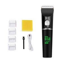ReWell Display LCD Professionale Rasoio electric in Titanio Ricaricabile Tagliacapelli wireless per Uomini