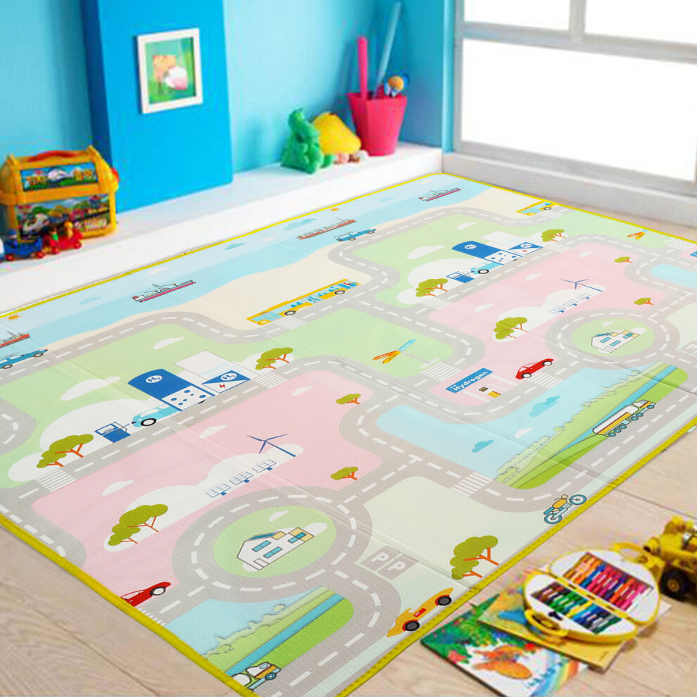 Car Waterproof Floor Baby Playing Mat Rug Infant Baby Kids Crawling Game Carpet