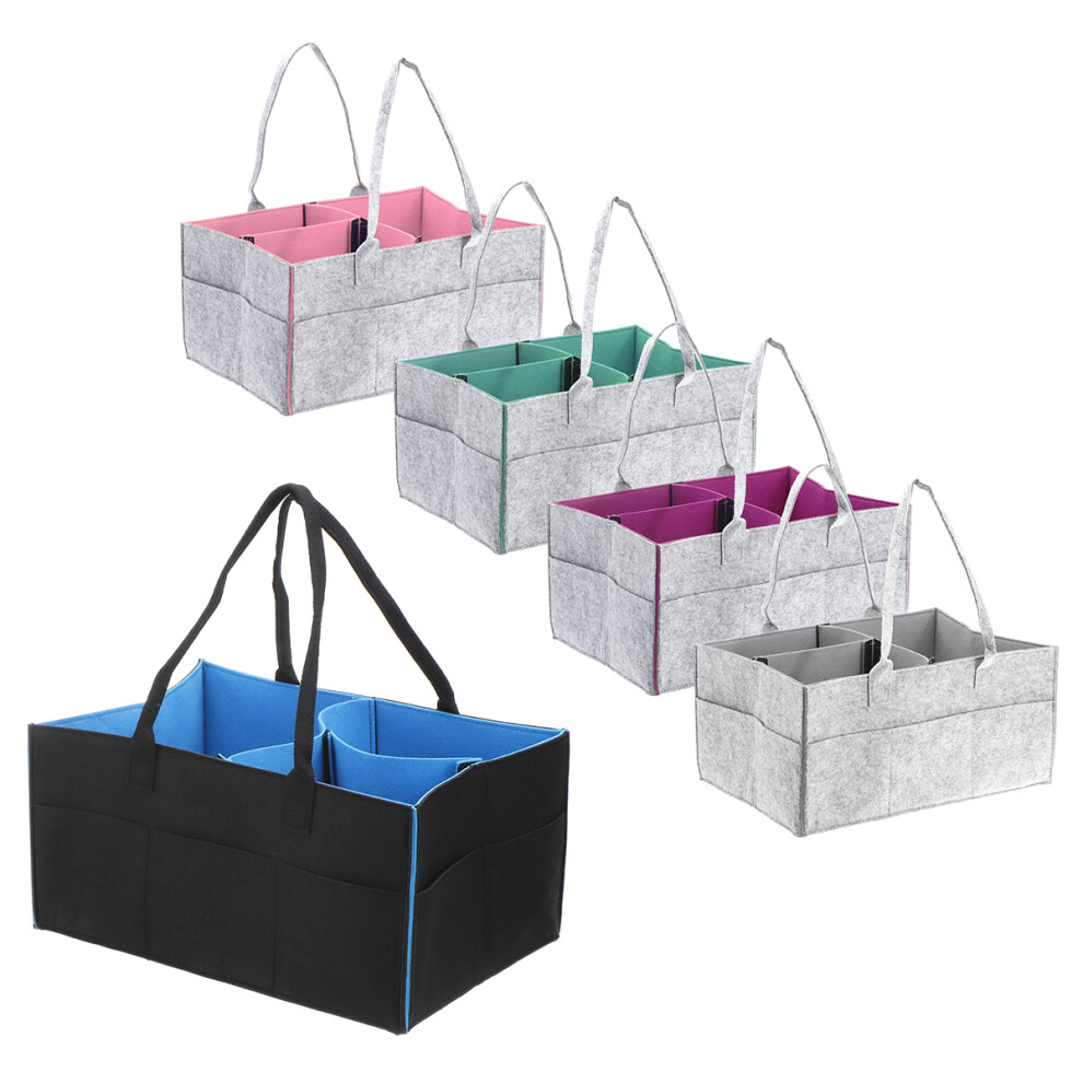 Large Baby Diaper Organizer Caddy Changing Nappy Kids Storage Carrier Hand Bag