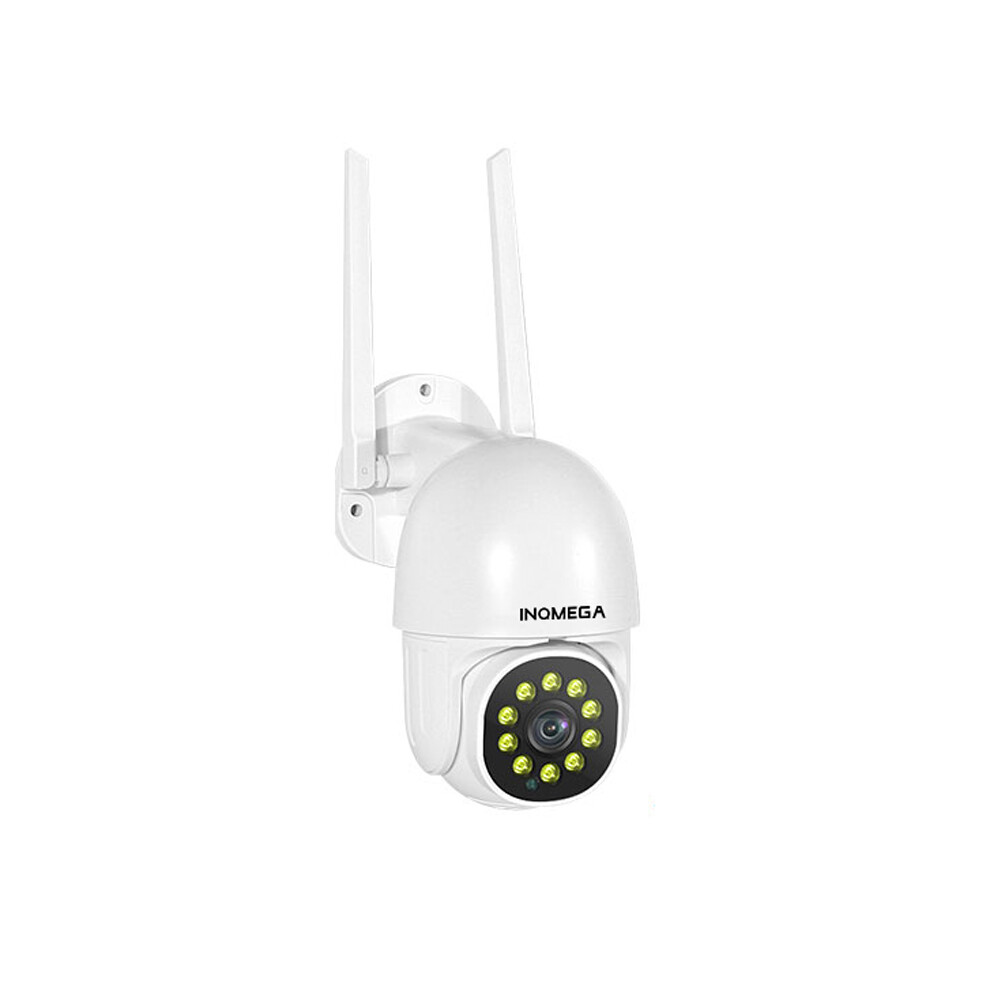 Inqmega 1080P Ptz Speed Dome Wifi Wireless Ip Camera Ip66 Waterproof Night Vision Auto-Tracking Home Surveillance Outdoor Ip Camera - Eu Plug 6901249297364