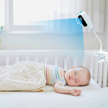 Xiaovv C1 1080P WIFI H. 265 IP-Kamera Baby-Infanten-Monitor 2MP 150 Super-Weitwinkel Baby-Schlafüberwachung Wecker für Weinen Push Zwei-Wege-Audio