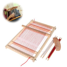 1 Set Holz Strickwebrahmen Wandteppich Handwebmaschine DIY Handwerkzeug für Anfänger Kinder