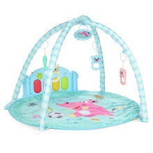 Tappeto da gioco musicale per neonati tappeto per attività per bambini tappeto per gattonare con pianoforte.
