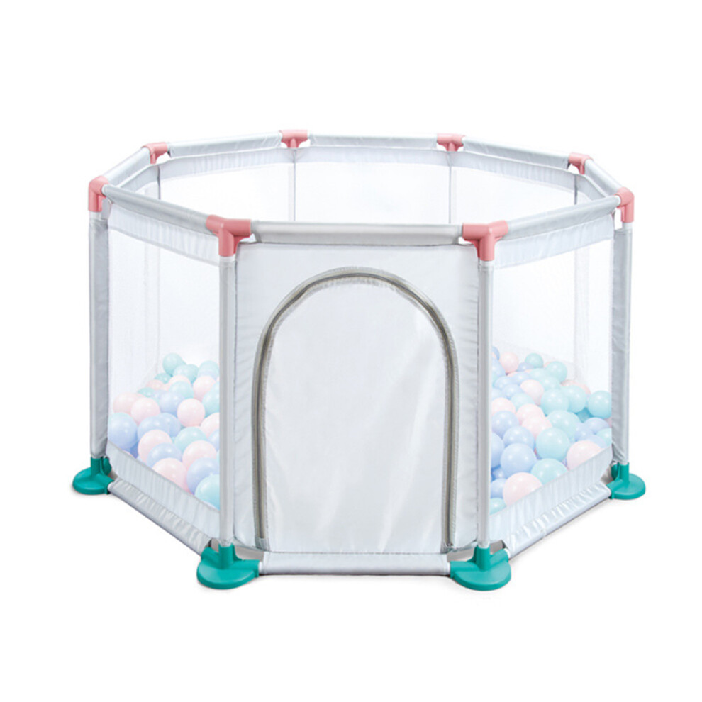 8 Sides Panels Foldable Baby Playpen Safety Kids Play Yard Fence Center Playpen