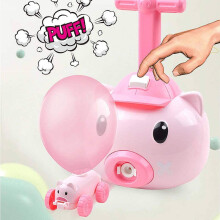 Inertie Ballon Launcher Aangedreven Auto Speelgoed Set Speelgoed Spel Cadeau voor Kinderen DIY Handwerk Benodigdheden Speelgoed