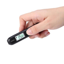 Mini Rilevatore di Temperatura Infrarossa Digitale portable Penna per Misurazione della Temperatura con Schermo LCD Compatto per Temperatura Cor