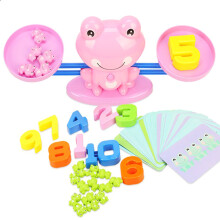 Bilancia Digitale Giocattolo Apprendimento Precoce Bambini Illuminazione Aggiunta Sottrazione Matematica Giocattoli Bilance