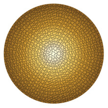1000 Pezzi Puzzle Rotondo Jigsaw Per Adulti Bambini Giocattoli Educativi 65 x 65cm