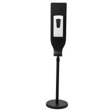 Dispenser automatico di sapone disinfettante senza contatto con supporto da terra 1200ML senza mani