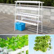 4 Laag 72 Gaten Verticale Hydroponische Pijpleiding Site Groeikit DWC Diepe Watercultuur Groentenplanten Systeem