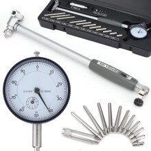 Binnen diameter dial bore gauge bereik 50 - 160MM nauwkeurigheid 0.01MM indicator ID tafel