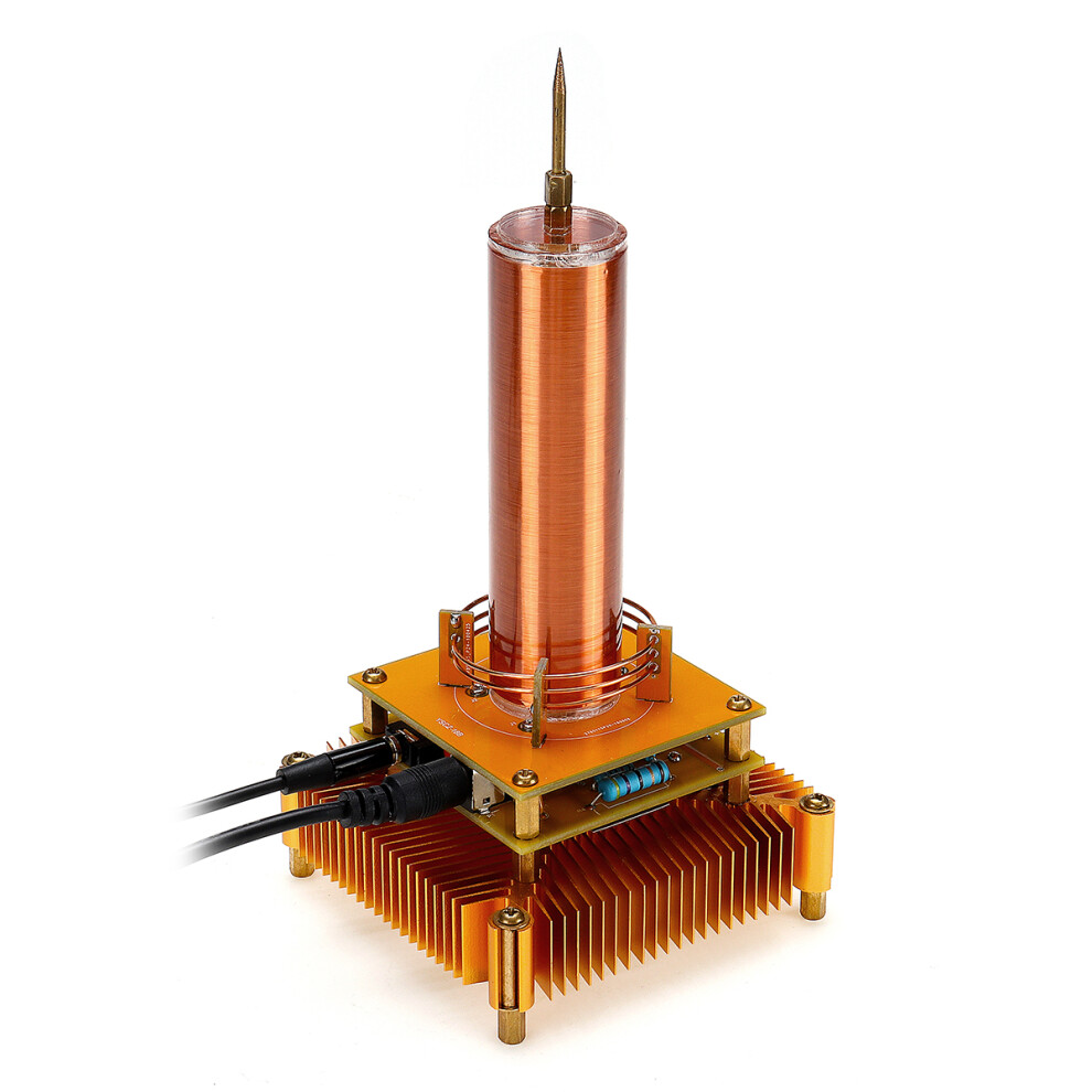 Electronics Music Tesla Coil Module Plasma Speaker Wireless Transmission Sound Light 772547057112
