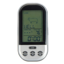 Termometro per carne barbecue BBQ wireless digitale sonda per cottura al grill.