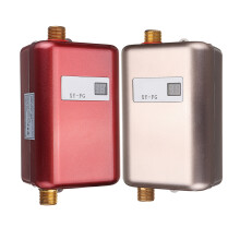 220V 3.8KW LCD Elektrische Doorstroomverwarmer voor Direct Warm Water voor Badkamer Keuken Kraan