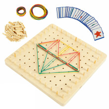 Houten Draadplaat Speelgoed Montessori Kinderen Vroeg Educatief Spel Kerstcadeau