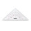 2pcs Navigation Triangular Protractor 300mm Acrylic Hypotenuse Nautical Squares 2