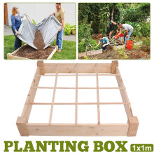 Belham Living 4 8 Fuß Hochbeet mit Anbaugitter Pflanzbox