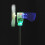 Vertical DIY Project Turbines LED Windmill Small DC Motor Wind Blades Wind Generator 2