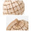 Houten Model Globe DIY 3D Houten Puzzel Speelgoed 5