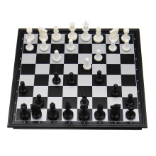 Faltbares Magnetisches Reise - Klassik - Schachset Dame Backgammon Set Urlaub
