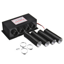 24V 1000W Riscaldatore electric ad Aria Calda con 4 Fori Dispositivo di Sbrinamento Riscaldatore per Parcheggio