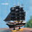 Doe - het - zelf Assemblage Piratenschip Assemblagemodel Houten Zeilboot Schaaldecoraties 7