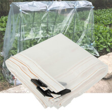 Tenda da sole trasparente per patio da giardino copertura impermeabile e antivento per piante.