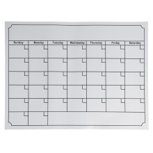 Pianificatore Calendario Settimanale Mensile Magnetico per Lavagna da Appendere al Frigorifero