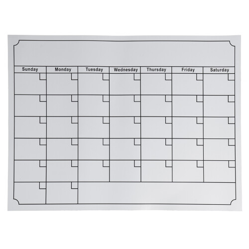 Whiteboard Magnetic Monthly Weekly Planner Calendar Schedule For refrigerator