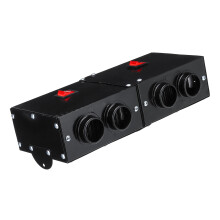 12V/24V 1000W Riscaldatore ad Aria Diesel con 4 Fori Riscaldatore per Parcheggio Riscaldatore per Auto Kit di Attrezzatura per Riscaldamento