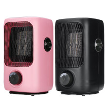 Riscaldatore electric portable da 1000W Ventilatore Mini Pratico Riscaldatore da Tavolo per bathroom Spazio Aria Calda