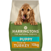 Harringtons Complete Puppy Dry Dog Food Turkey & Rice 10 kg - Made with All Natural Ingredients