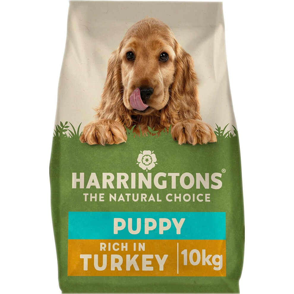 Photos - Dog Food Harringtons Complete Puppy Dry  Turkey & Rice 10 kg - Made with All Natural Ingredients 