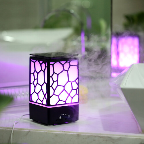 Water Cube Aromatherapy Machine Humidifier Aroma Diffuser Ultrasonic Aromatherapy Mist Maker for Home Office Kids 2