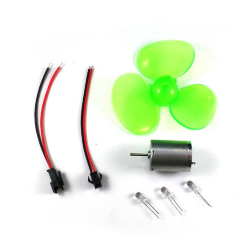 90mm Blade DIY Wind Turbine DC Generator Model Science Experiment Physical Tools Creative Toy 1