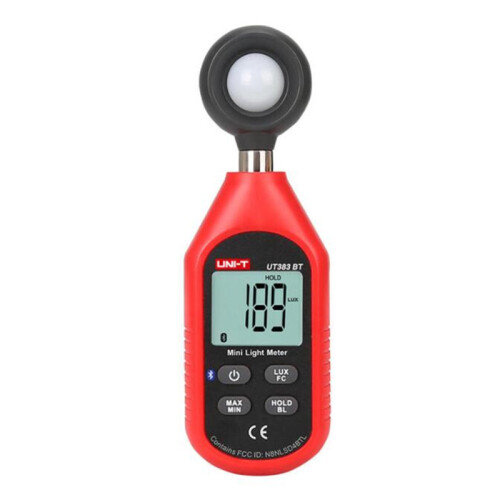 UNI-T LCD Digital Lux Meter bluetooth Mini Light Meter Illuminance Luminometer Photometer Tester
